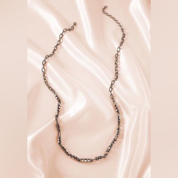 Stella & Dot Sparkle & Link Necklace - Picture 3 of 7